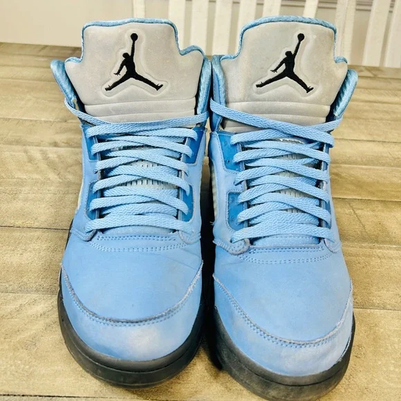 Air Jordan 5 Retro UNC University Blue Men’s Size 12 - Picture 3 of 8